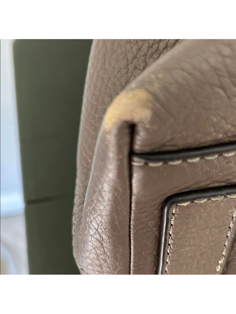 Tory Burch Pebbled McGraw Triple Compartment Leather Tote - Picture 15 of 16